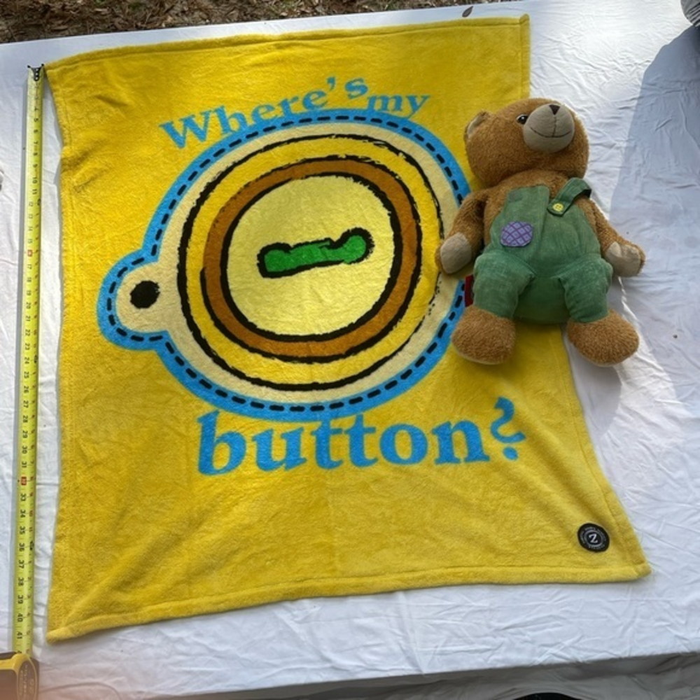 18” Corduroy Plush w/‎ Blanket